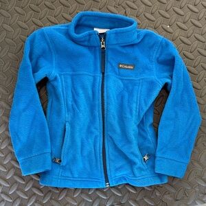 Columbia Vibrant Blue Full-Zip Fleece